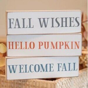 ($5) Welcome Fall Skinny Blocks